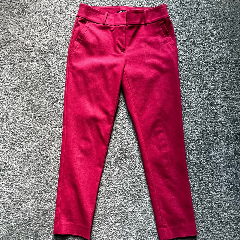 Loft Dress Pants Marisa Skinny Slim Pencil Style Pink Rose,Office or Casual